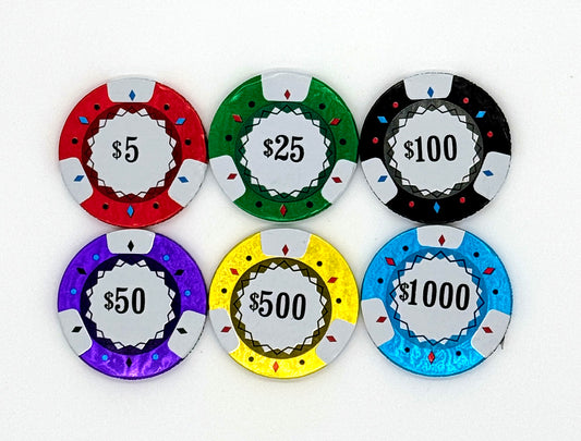 Bulk Chocolate Poker Chips by the Pound